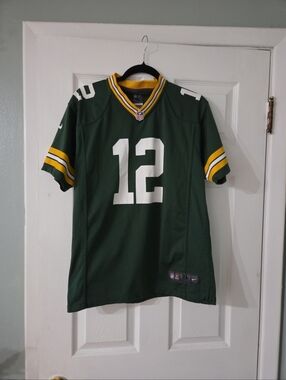 Nike  Green Bay Packers NFL Aaron Rogers On Field Jersey.